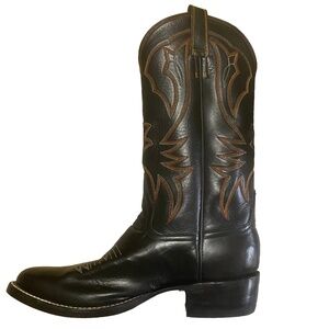 NEW MID VALLEY Custom Brown Leather Cowboy Boots Western – Est. Men’s 9.5–10 D